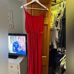 Red Midi Dress